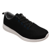 Load image into Gallery viewer, Men's Real Wool Casual Black Shoes