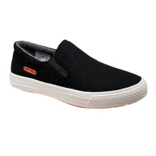 Load image into Gallery viewer, Women's Real Wool Casual Slip On Black Shoe