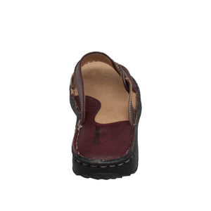 Women's Comfort Sandal Red/Brown