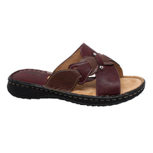 Load image into Gallery viewer, Women&#39;s Comfort Sandal Red/Brown
