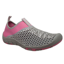 Load image into Gallery viewer, Women&#39;s Slip on Rocsoc Grey/Pink
