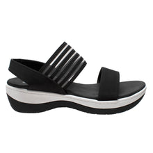 Load image into Gallery viewer, Women&#39;s Comfort Strap Sandals Black
