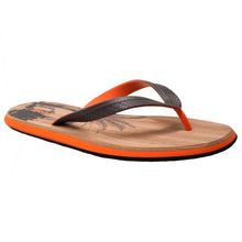 Load image into Gallery viewer, Men&#39;s Dual Density Comfort Thong Sandal Brown/Orange
