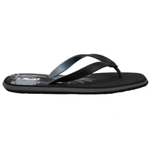 Load image into Gallery viewer, Men&#39;s Dual Density Comfort Thong Sandal Black
