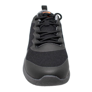 Men's Real Wool Casual All Black Shoe