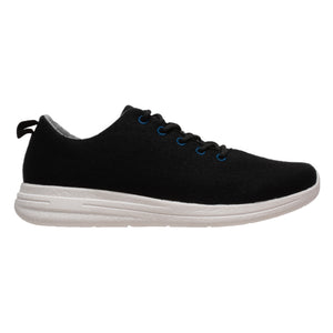 Men's Real Wool Casual Black Shoes