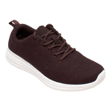 Load image into Gallery viewer, Women&#39;s Real Wool Casual Burgundy Shoe
