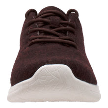 Load image into Gallery viewer, Women&#39;s Real Wool Casual Burgundy Shoe
