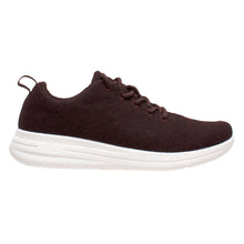 Load image into Gallery viewer, Women&#39;s Real Wool Casual Burgundy Shoe
