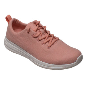 Women's Real Wool Casual Pink Shoe