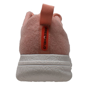 Women's Real Wool Casual Pink Shoe