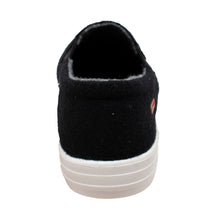 Load image into Gallery viewer, Women&#39;s Real Wool Casual Slip On Black Shoe
