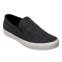 Load image into Gallery viewer, Women&#39;s Real Wool Casual Slip On Charcoal Shoe
