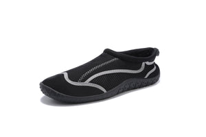 Men's Slip On Aquasock Black/Grey