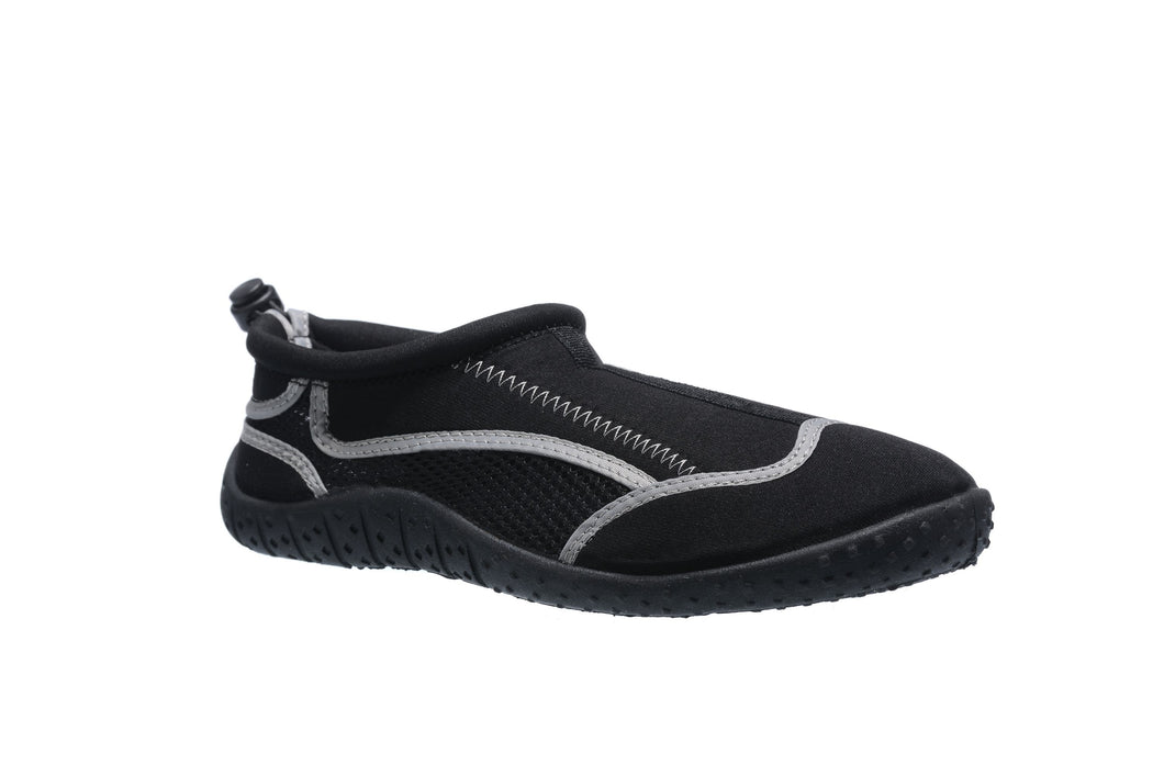 Men's Slip On Aquasock Black/Grey